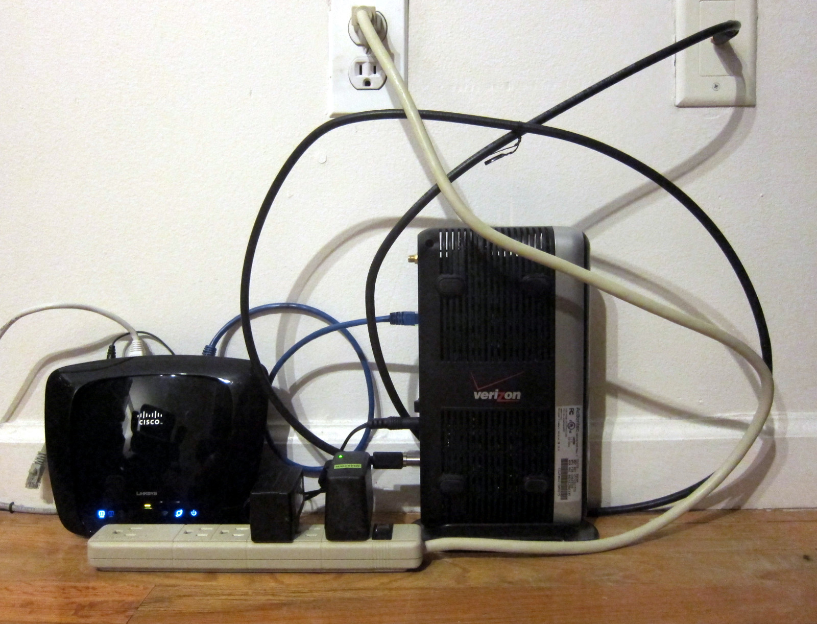 "Router installation"
